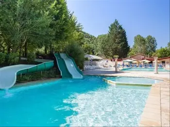 Chalet à Badefols sur Dordogne,Camping Les Bö-Bains  - RÊVE vue riviere (35 m²) - n°91 à 95 973311 N°983895