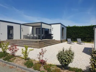 Chalet à Bretignolles sur Mer, Chalet pour 6 dans une residence avec piscine - N°984121