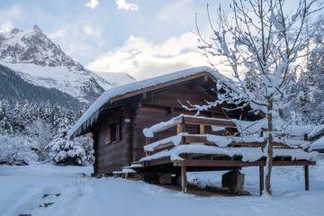 Location Chalet à Chamonix Mont Blanc,Le Mazot - mezzanine avec jolie vue 982480 N°984125