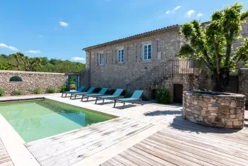 Casa en Saint Jean de Maruéjols et Avéjan,Mas Picholine - Maison pour 10 avec piscine 1000545 N°984654