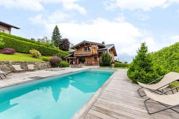 Location Chalet in Saint Gervais les Bains,Chalet Victoria - Magnifique chalet avec piscine privée 1018560 N°985248