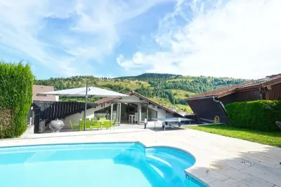 Maison à La Bresse, Bargkass - Vue montagne, piscine et jacuzzi 1025146 N°985578