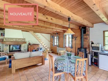 Chalet in Seytroux,Joli Chalet SEYTROUX - 6 PERSONNES - JARDIN avec VUE MONTAGNES 1036797 N°985982