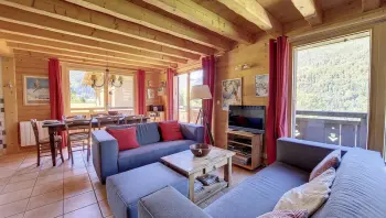 Chalet in Le Biot,Chalet MON FRERE - 4 CHAMBRES - WIFI - 10 PERSONNES - JARDIN -LEBIOT 1036804 N°985984