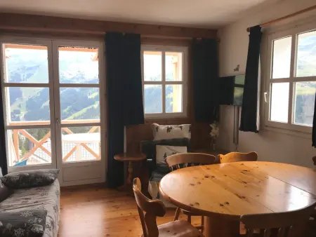 Appartement à Flaine, Appartement 3 pièces avec balcon au chalet scandinave, draps inclus - L986681