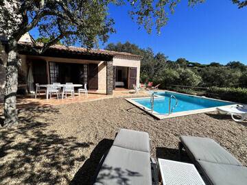 Location Villa à La Croix Valmer,Maison 3 chambres piscine et vue sublime sur la mer FR-1-726-33 N°986753