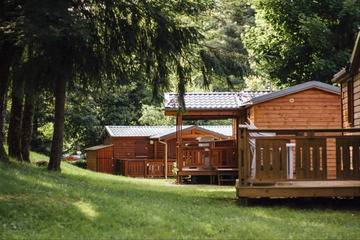 Location Chalet à Ax les Thermes,Wellness Sport Camping Ax-les-thermes - Chalet Bois 29 m² (2 chambres) - N°582557