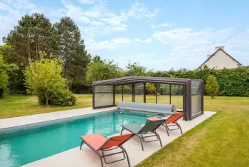 Maison à Saint Alban,Green Lodge - Piscine chauffée et grand Jardin à proximité des Plages de Pléneuf Val-André 927642 N°986805