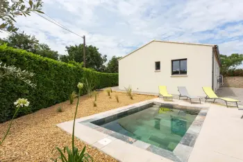 Maison à Saint Victor la Coste,La Villa d'Angèle - Villa climatisée avec piscine 1014642 N°987270