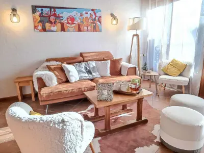 Appartement à Saint Gervais les Bains, Appartement calme avec jardin à 5 min du centre, 6 pers, parking - L987461