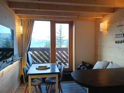 Appartement à Peisey Vallandry, Appartement cosy 3 pièces pour 6 pers. au centre de Vallandry, près des pistes et commerces - N°987647