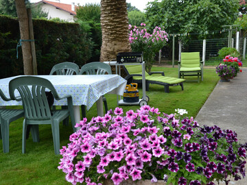 Location Maison à Capbreton,T3 avec jardin luxuriant pour 4 personnes proche des commerces et des plages à Capbreton FR-1-239-1010 N°987989