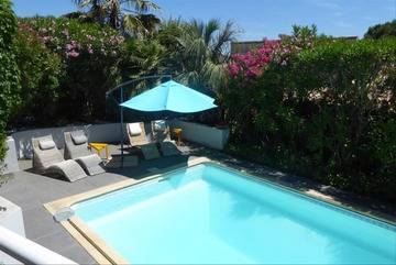 Location Villa à Cap d'Agde,HAUTS DE ST MARTIN 2 Belle villa avec piscine privative, agréable terrasse, calme, clim 839967 N°807756