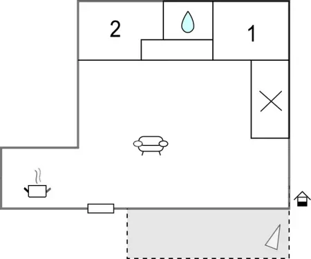 Location Maison 4 personnes à Agon Coutainville - Photo 25