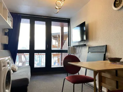 Appartement à Les Arcs 2000, Studio confortable, balcon, au centre d'Arc 2000, pour 4 personnes - N°988691