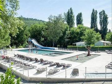 Location Chalet à Martres Tolosane,Camping Sites et Paysages - Le Moulin  - CH3 ESPACE 35 m² - N°988868