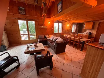 Chalet in Valfréjus,Duplex spacieux 14 pers, WiFi, parking, skis, Valfréjus FR-1-265-342 N°989223