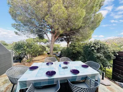 Appartement à Lumio, Appartement climatisé 6 couchages avec terrasse à 1.3 km de la plage à Lumio - L989502