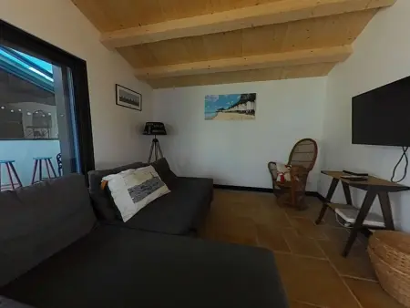 Maison confortable face à la mer, 7 couchages, terrasse, jardin, wifi, parking, animaux acceptés - Photo 5