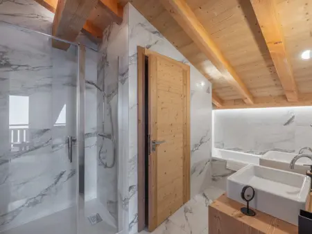 Chalet moderne à Combloux avec piscine et espace bien-être - Photo 7