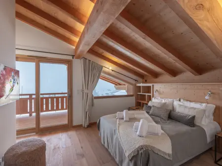 Chalet moderne à Combloux avec piscine et espace bien-être - Photo 8