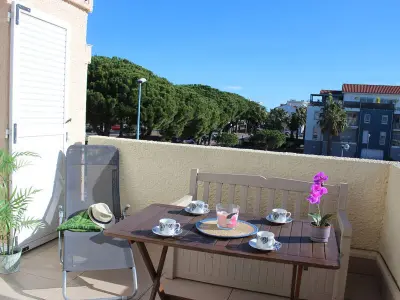 Appartement à Saint Cyprien, Charmant T2 climatisé avec terrasse près de la plage, Saint-Cyprien – Parking inclus - L989794