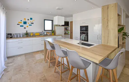 Maison avec piscine, Maison 10 personnes à Rochegude - Photo 6