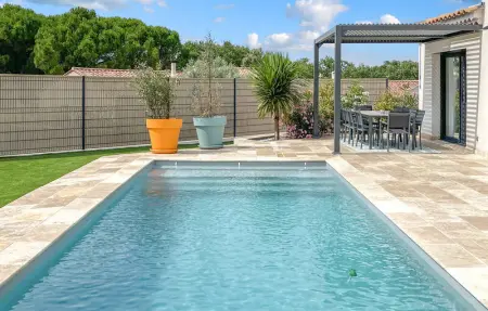 Maison avec piscine, Maison 10 personnes à Rochegude - Photo 8
