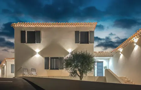 Maison avec piscine, Maison 10 personnes à Rochegude - Photo 12