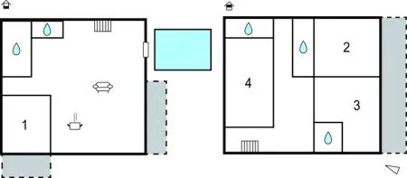 Location Maison 10 personnes à Novalja - Photo 46