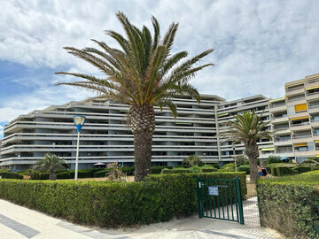 Location Appartement à Canet en Roussillon,Appartement vue mer, clim, wifi et parking - 4BEAU418 FR-1-696-63 N°990753