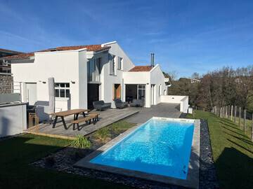 Location Villa à Arbonne,Villa contemporaine avec piscine FR-1-239-1020 N°990789
