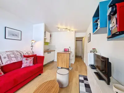 Wohnung in Val d'Isère, Studio cozy à La Daille, accès direct pistes, balcon, ascenseur - L991126