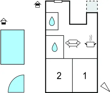 Location Appartement 4 personnes à Dramalj - Photo 20