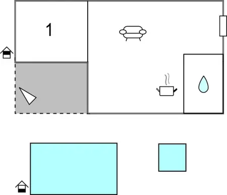 Location Appartement 2 personnes à Dramalj - Photo 23