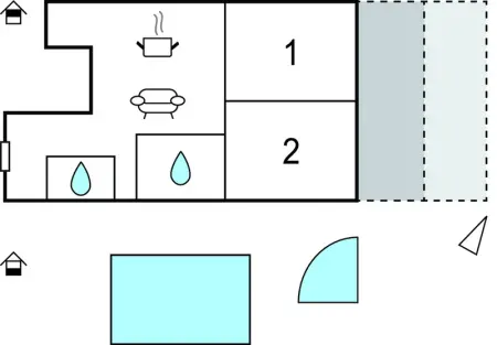 Location Appartement 4 personnes à Dramalj - Photo 23