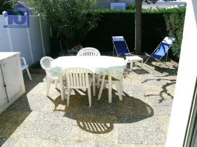 Appartement à Valras Plage, Pavillon 4 pers avec piscine, terrasse, jardin et parking à 600m de la plage - N°992049