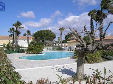 Location Maison à Vendres,Pavillon 5 pers + terrasse + piscine + parking privé FR-1-781-17 N°992054