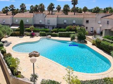 Location Maison à Valras Plage,Pavillon 5 pers + PK  résidence av piscine LE CLOS DES OLIVIERS 2 - N°992072