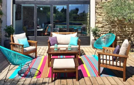 Le Mas Moreau, Maison 8 personnes à Sainte Cécile Les Vignes - Photo 3