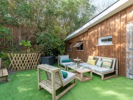 Maison à Biscarrosse: 8 pers, piscine, clim, proche lac et pistes cyclables, ménage inclus - Photo 18