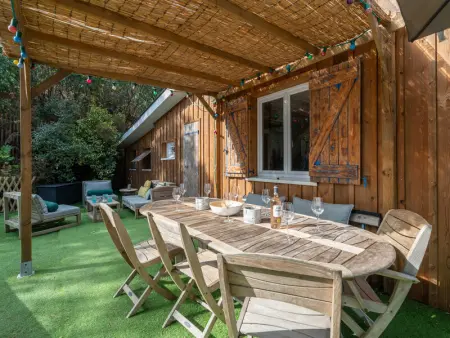 Maison à Biscarrosse: 8 pers, piscine, clim, proche lac et pistes cyclables, ménage inclus - Photo 20