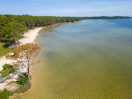 Maison à Biscarrosse: 8 pers, piscine, clim, proche lac et pistes cyclables, ménage inclus - Photo 21
