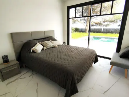 Villa 12 pers avec piscine chauffée et vue exceptionnelle, première ligne Bassin d'Arcachon - Photo 12