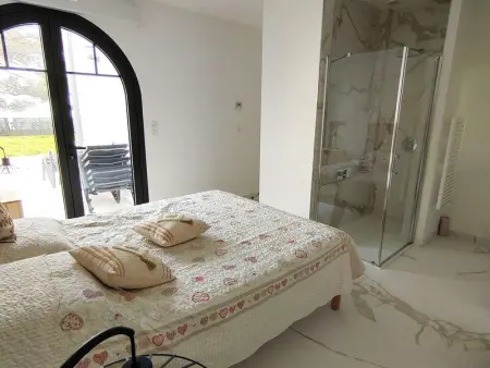 Villa 12 pers avec piscine chauffée et vue exceptionnelle, première ligne Bassin d'Arcachon - Photo 15