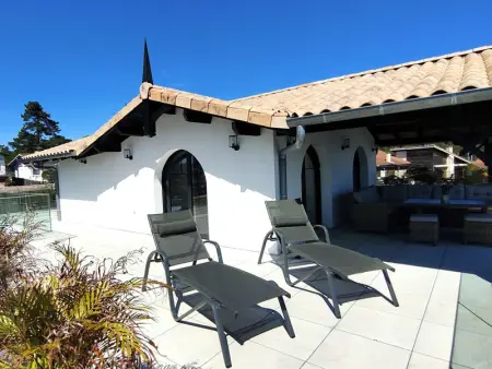 Villa 12 pers avec piscine chauffée et vue exceptionnelle, première ligne Bassin d'Arcachon - Photo 24