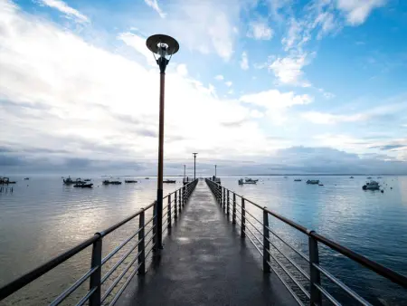 Villa 12 pers avec piscine chauffée et vue exceptionnelle, première ligne Bassin d'Arcachon - Photo 25