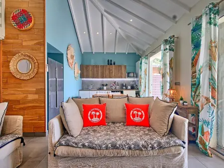 Villa de rêve avec piscine privée, clim et Wi-Fi à Saint-Martin - Photo 3