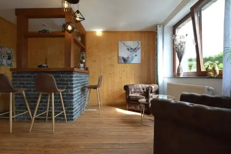 Ecureuil, Maison de vacances patrimoniale avec sauna située à Malmédy - Photo 6