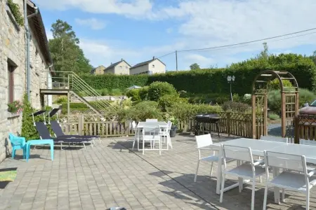 Ecureuil, Maison de vacances patrimoniale avec sauna située à Malmédy - Photo 31
